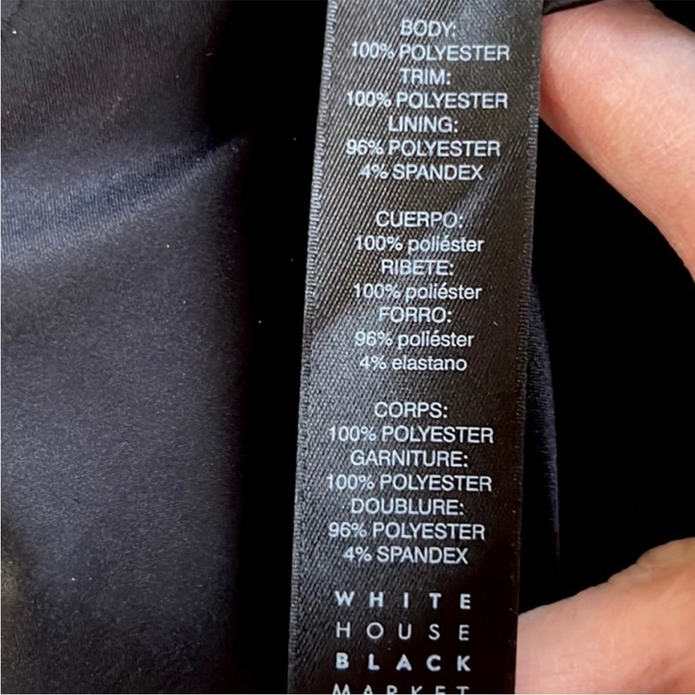 EUC White House Black Market Multi Pattern Skirt - Picture 7 of 7
